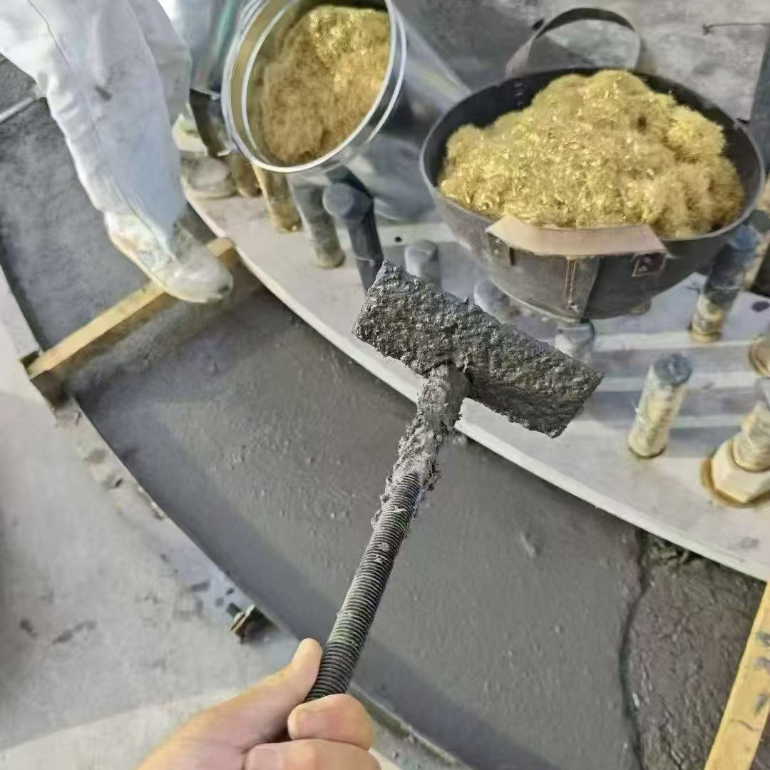岢岚C120钢纤维高强无收灌浆料 轧机压缩机汽轮机发电机锻压设备底座灌浆材料